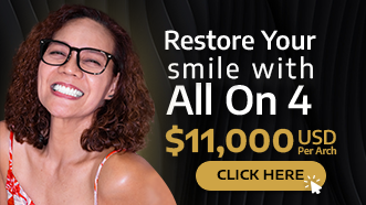 promotional banner all in 4 in Cancun, Mexico