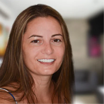 joyful woman smiling displaying a beautiful smile