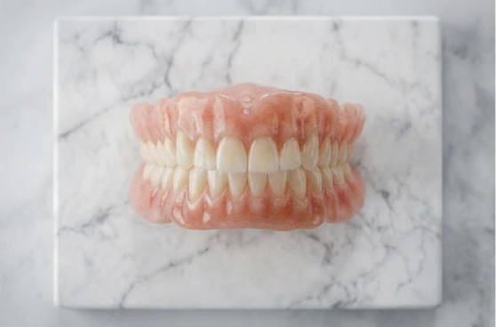 2 snap-on dentures for a full mouth restoration